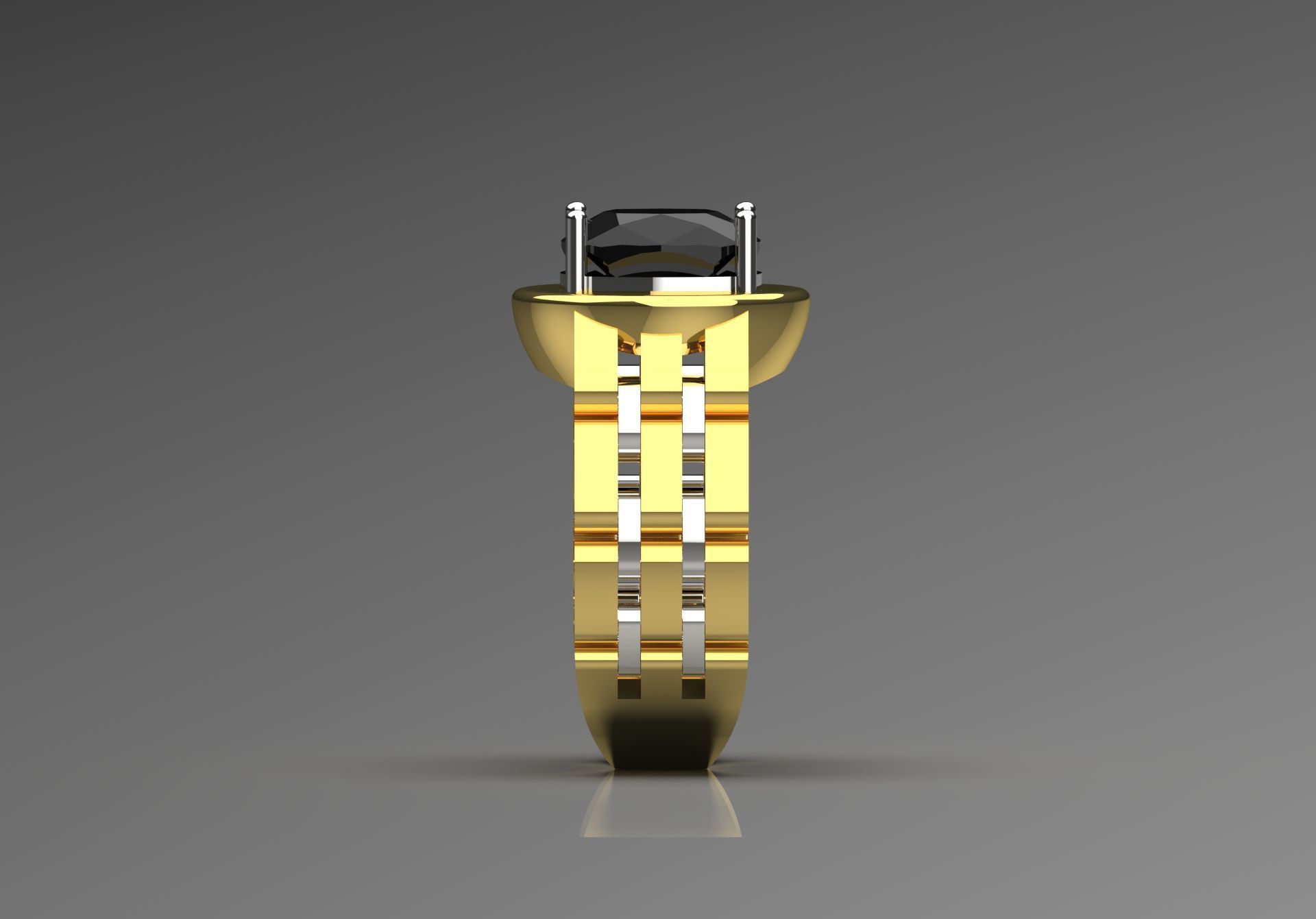 rolex ring ror0041 3D print model_3