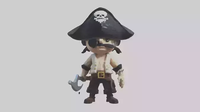 Voxel Pirate 1