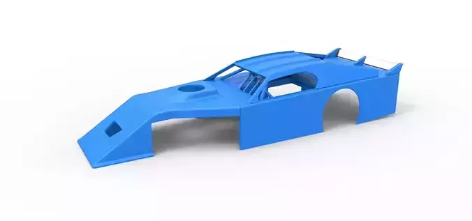 Shell of Asphalt Modified stock car V2 Scale 1 to 25