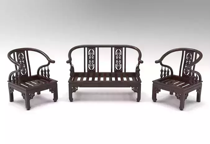 Chinese Chair Single Seater Double Seater Pack