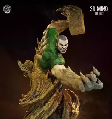 Sandman statue 3D print model
