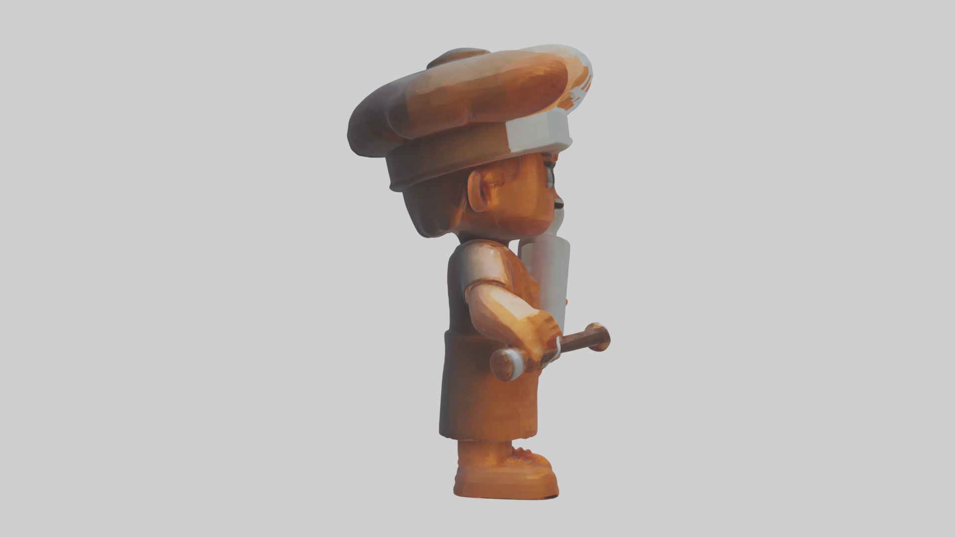 Voxel Baker 1 Low-poly 3D model_7