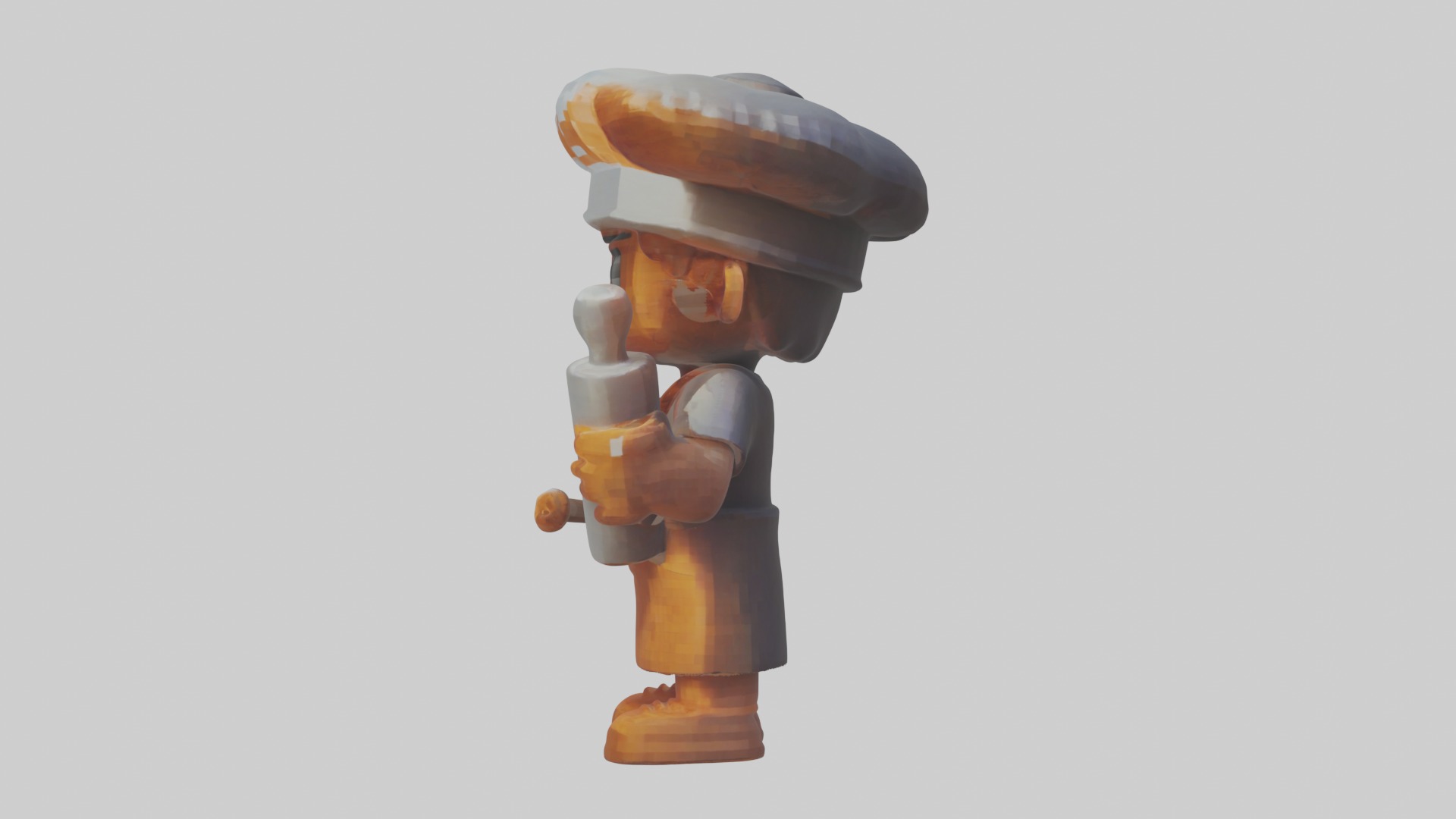 Voxel Baker 1 Low-poly 3D model_6