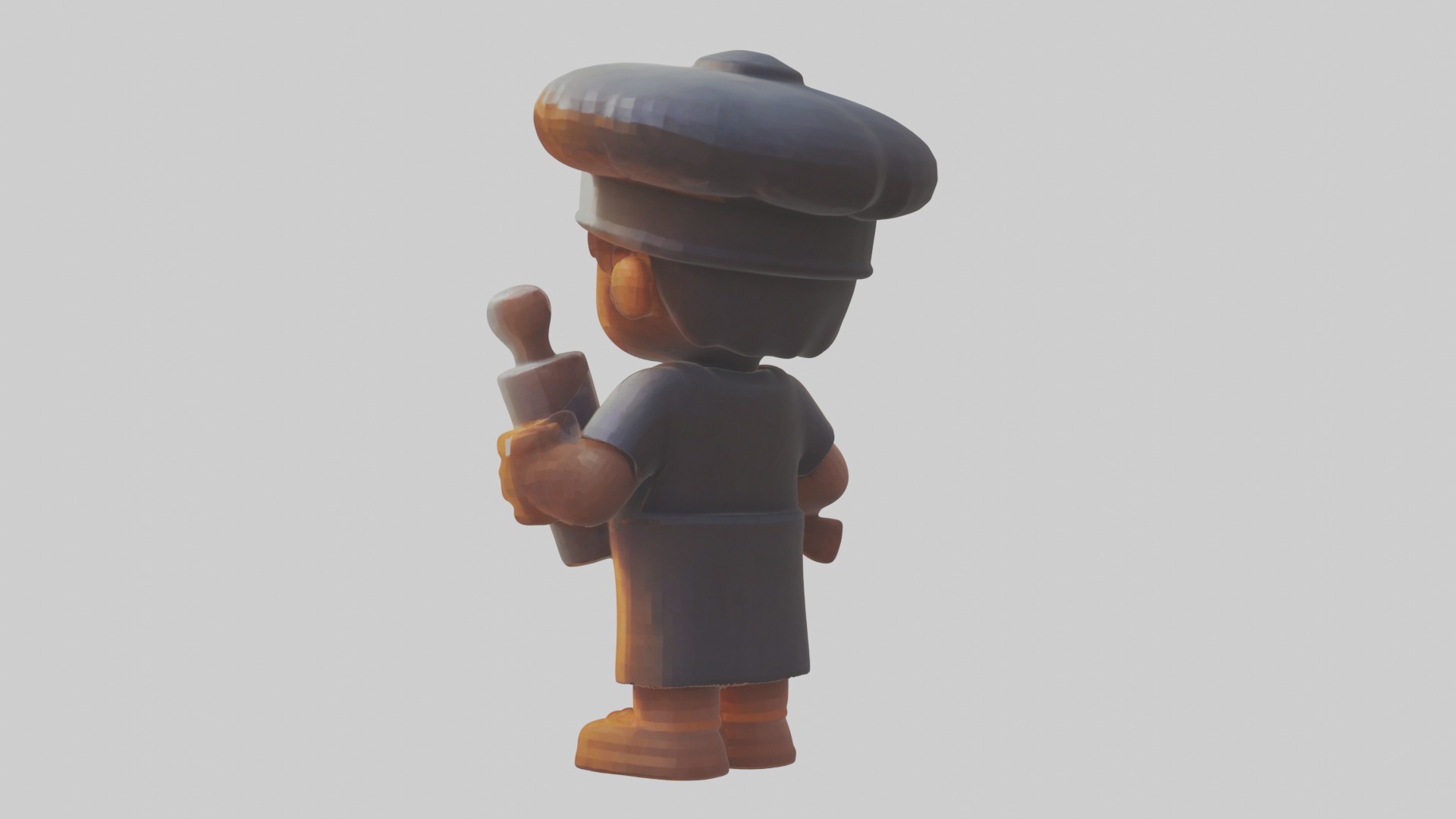 Voxel Baker 1 Low-poly 3D model_2