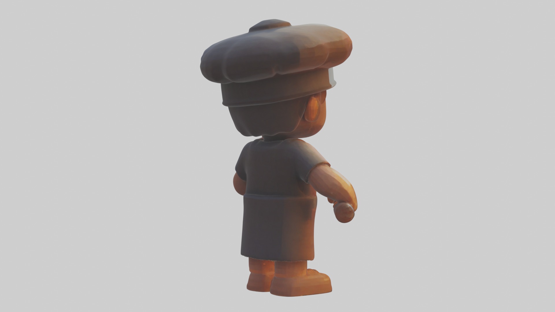 Voxel Baker 1 Low-poly 3D model_3
