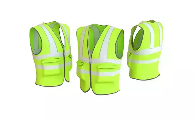 Realistic Worker Vest 004