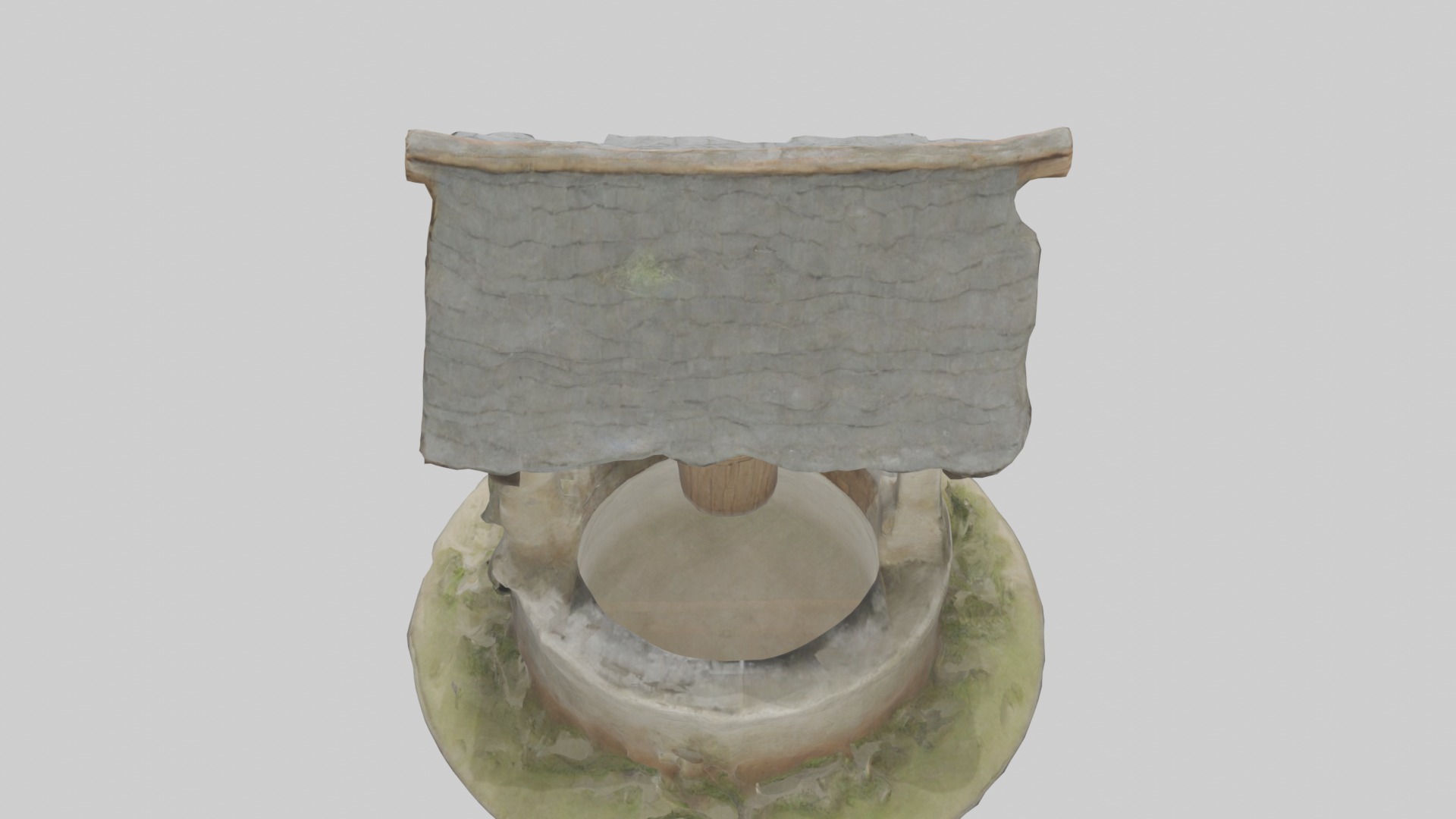 Villagewell Model Low-poly 3D model_9