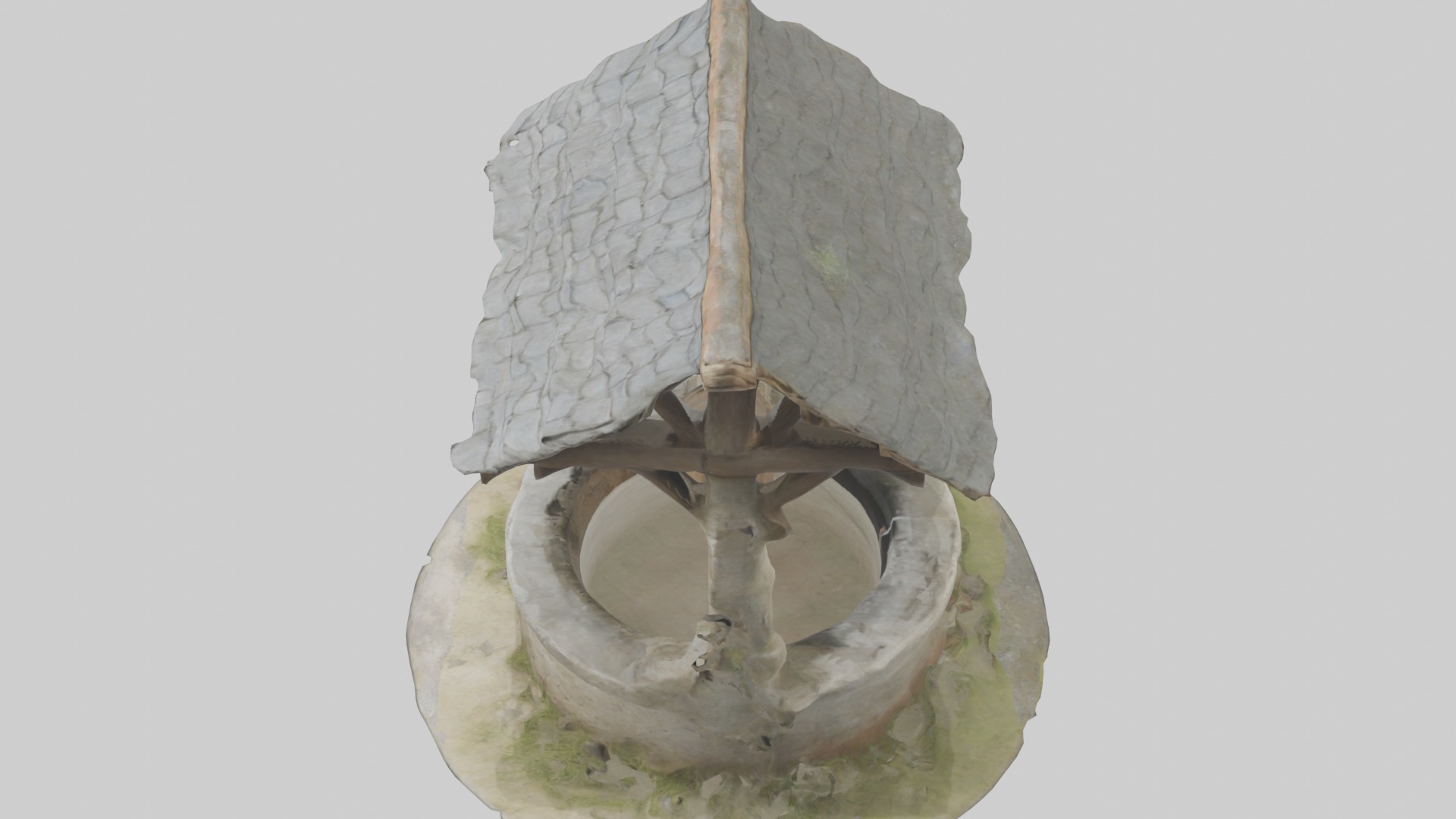 Villagewell Model Low-poly 3D model_11