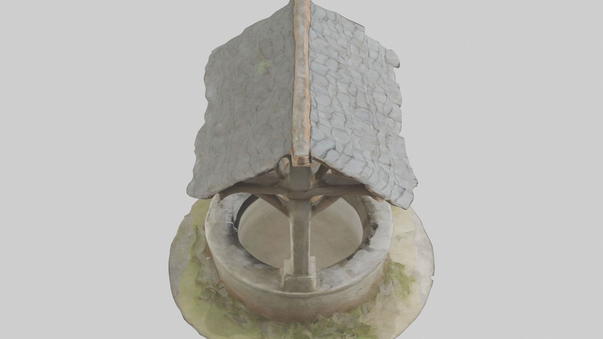 Villagewell Model Low-poly 3D model_12