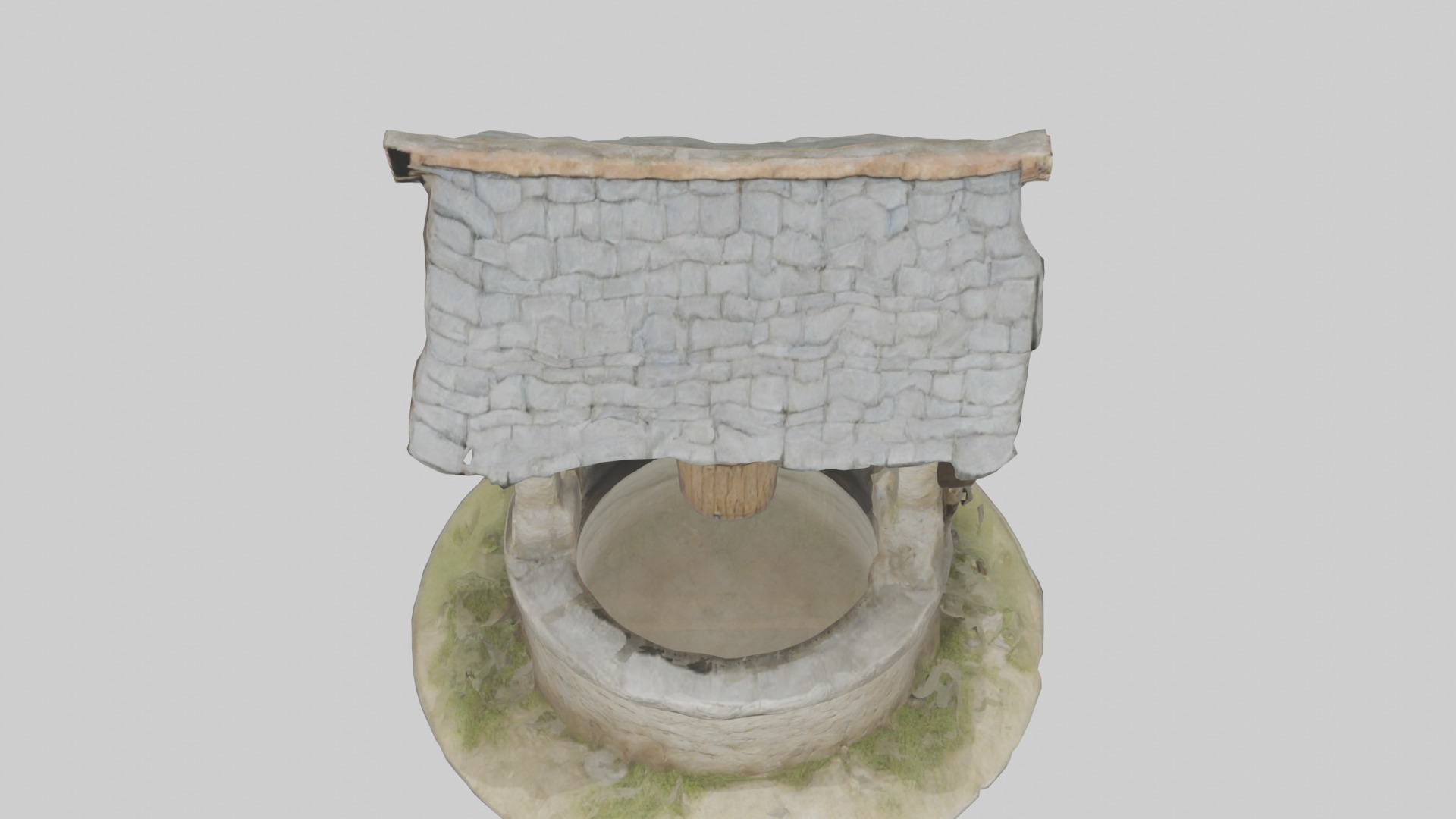 Villagewell Model Low-poly 3D model_10