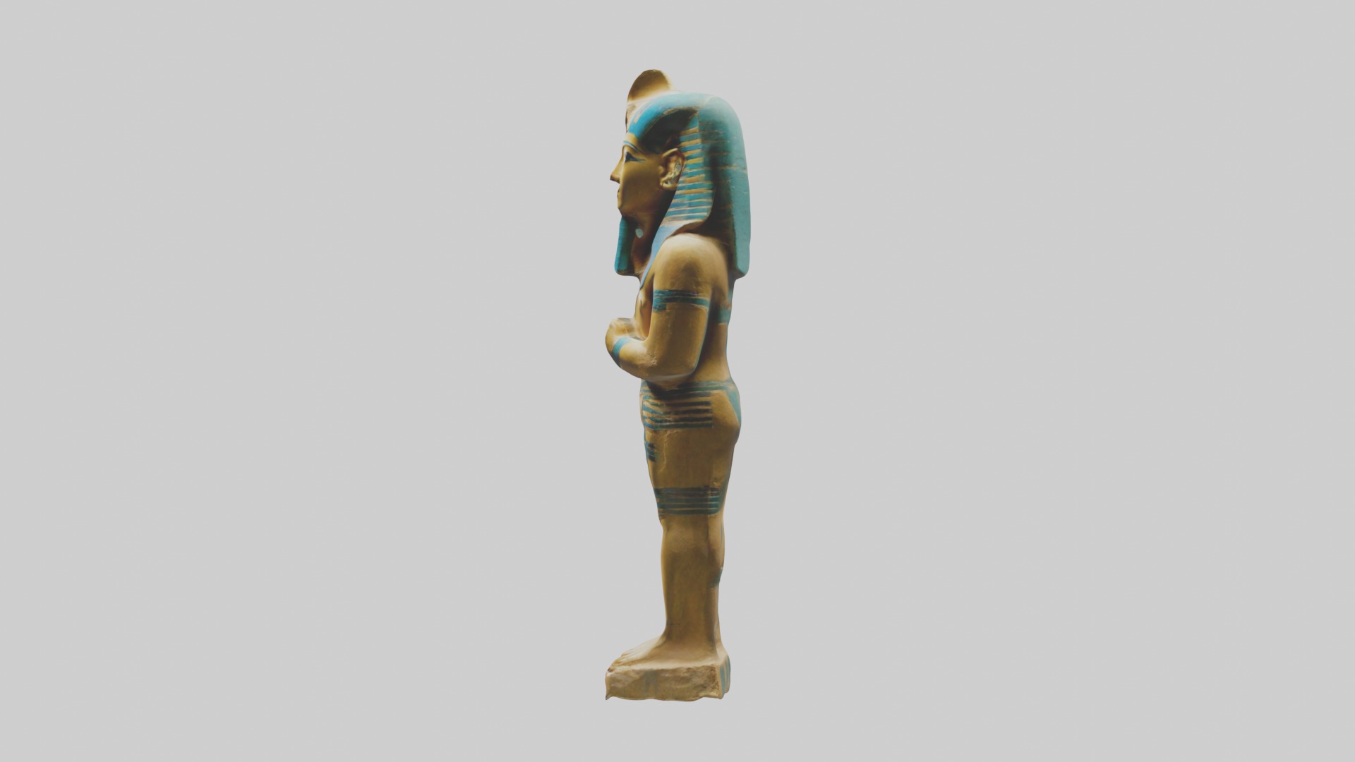 Ushabti Model Low-poly 3D model_6