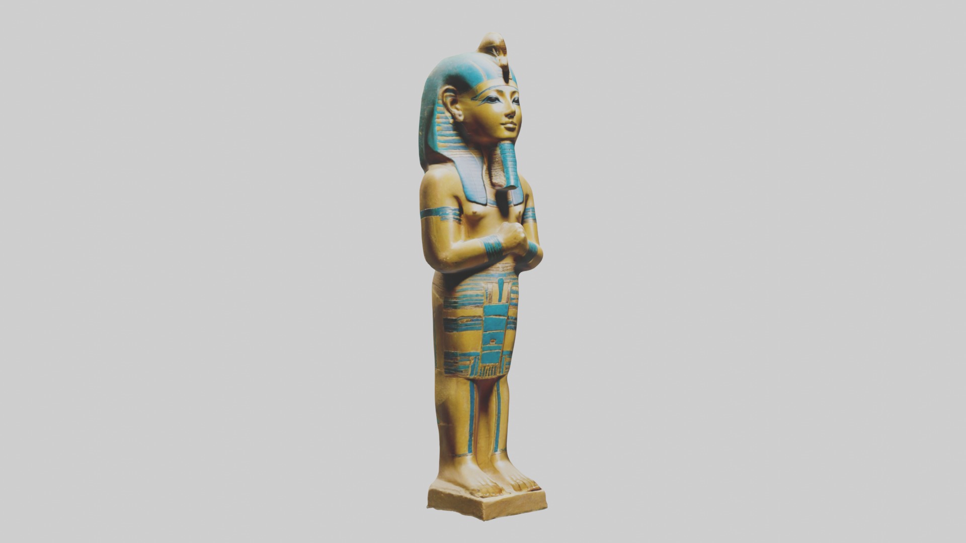 Ushabti Model Low-poly 3D model_5