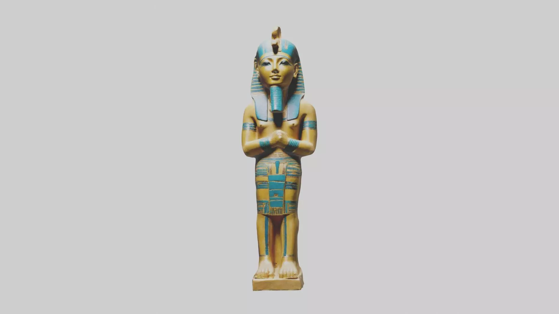 Ushabti Model Low-poly 3D model_0