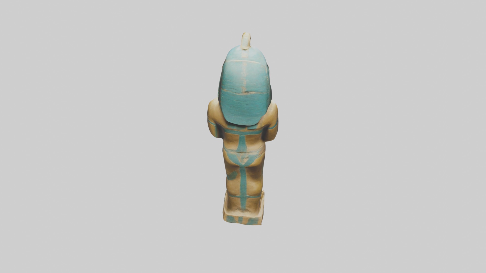 Ushabti Model Low-poly 3D model_9