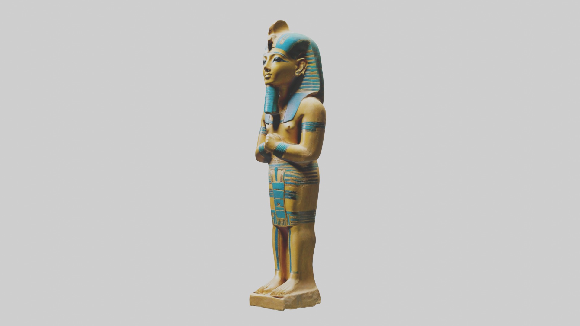 Ushabti Model Low-poly 3D model_4