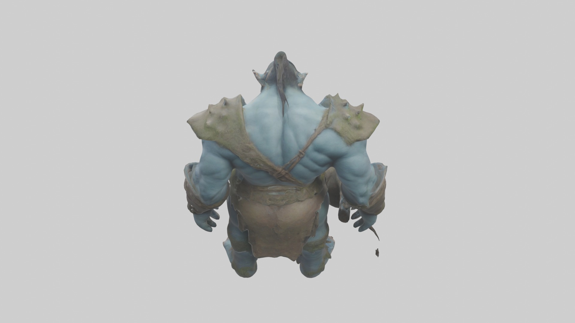 Troll Giant Model 1 Low-poly 3D model_9