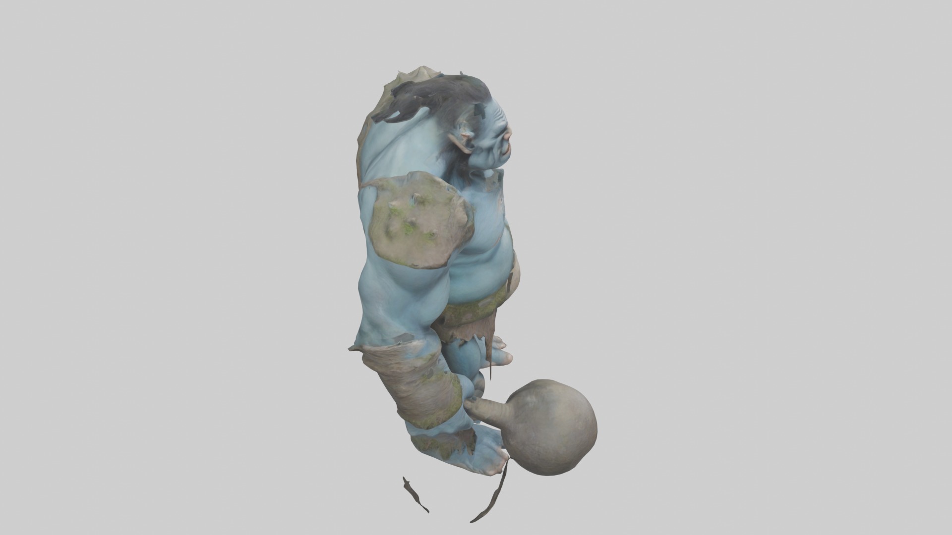 Troll Giant Model 1 Low-poly 3D model_12