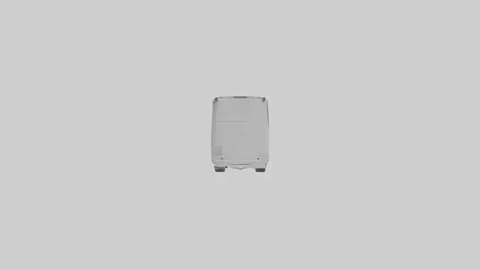 Tour Bus Model 1 Low-poly 3D model