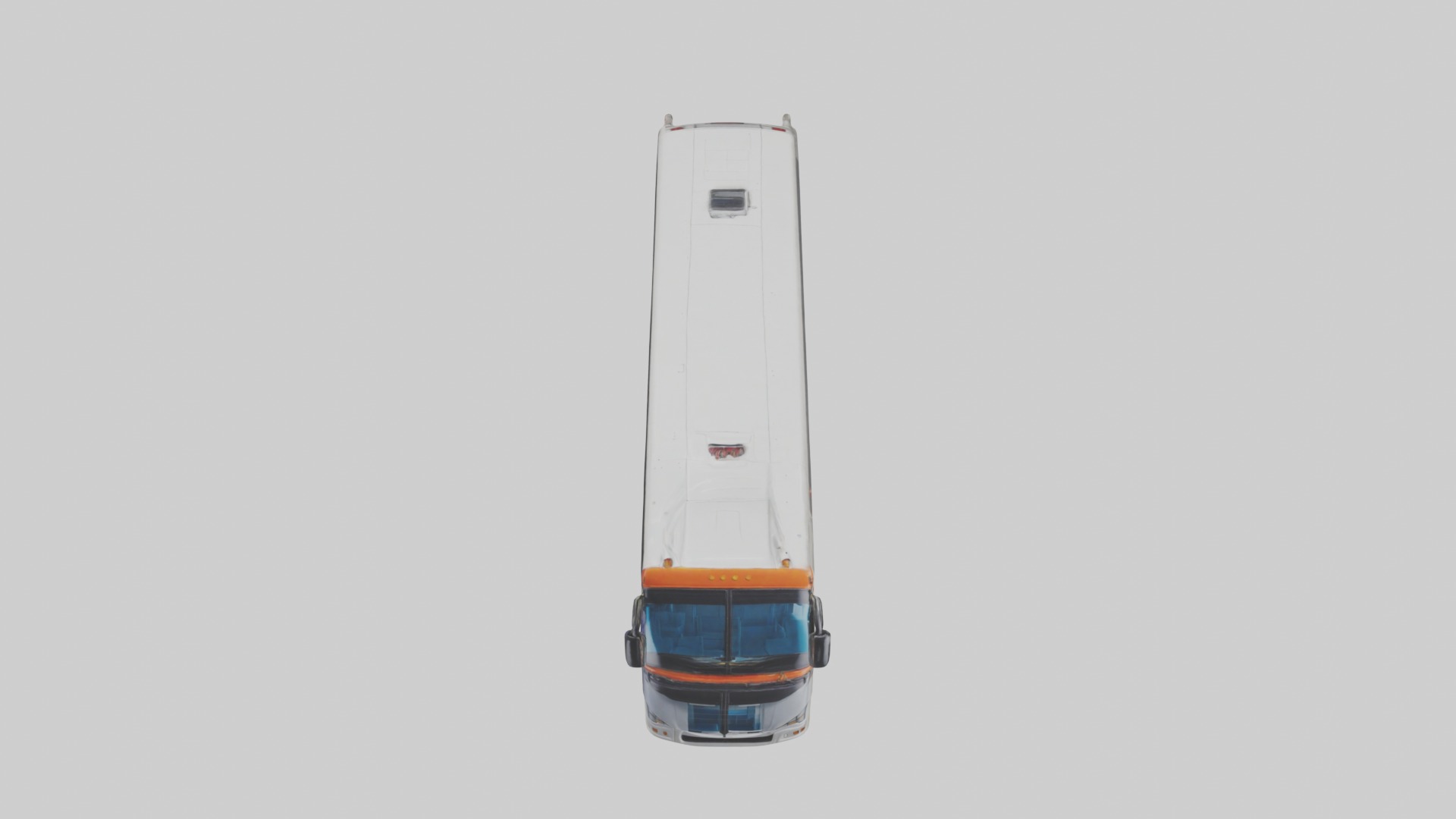 Tour Bus Model 1 Low-poly 3D model_10