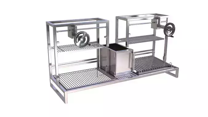 Barbecue projects - 12 barbecue projects 3D model