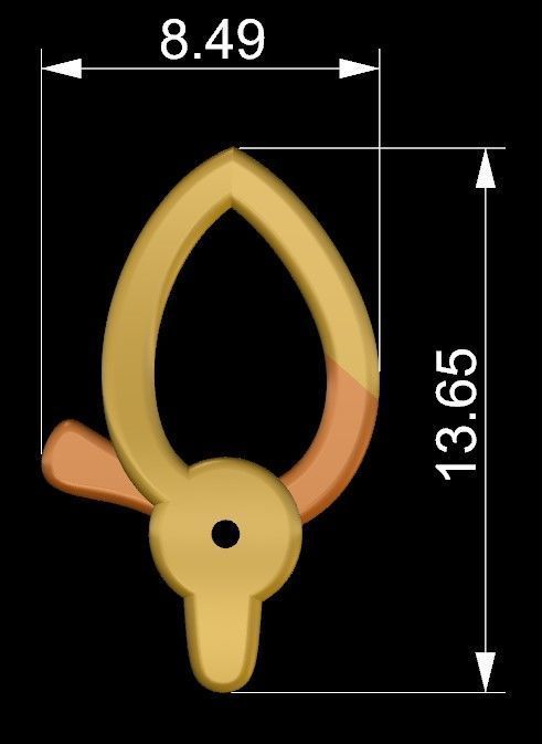 Chain Necklace 3D print model_11