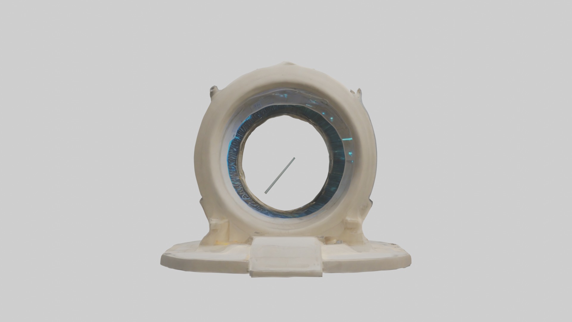 Teleportation Device 1 Low-poly 3D model_7