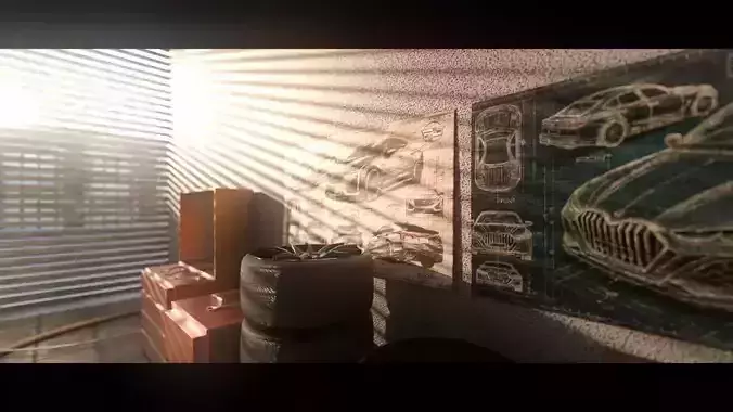 Cadillac ct5-v Blackwing 2024 concept Free low-poly 3D model