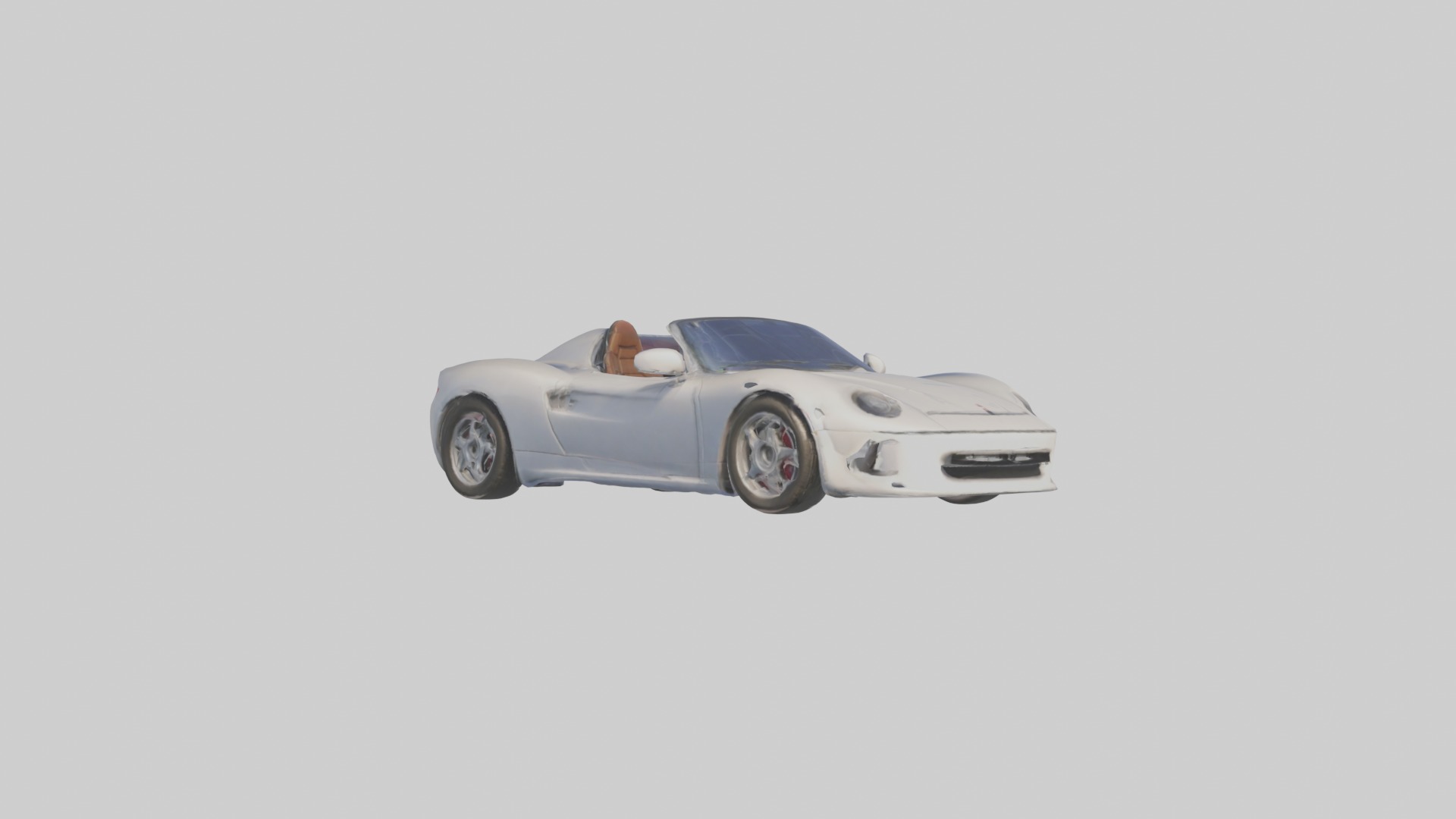 Targa Model 1 Low-poly 3D model_5