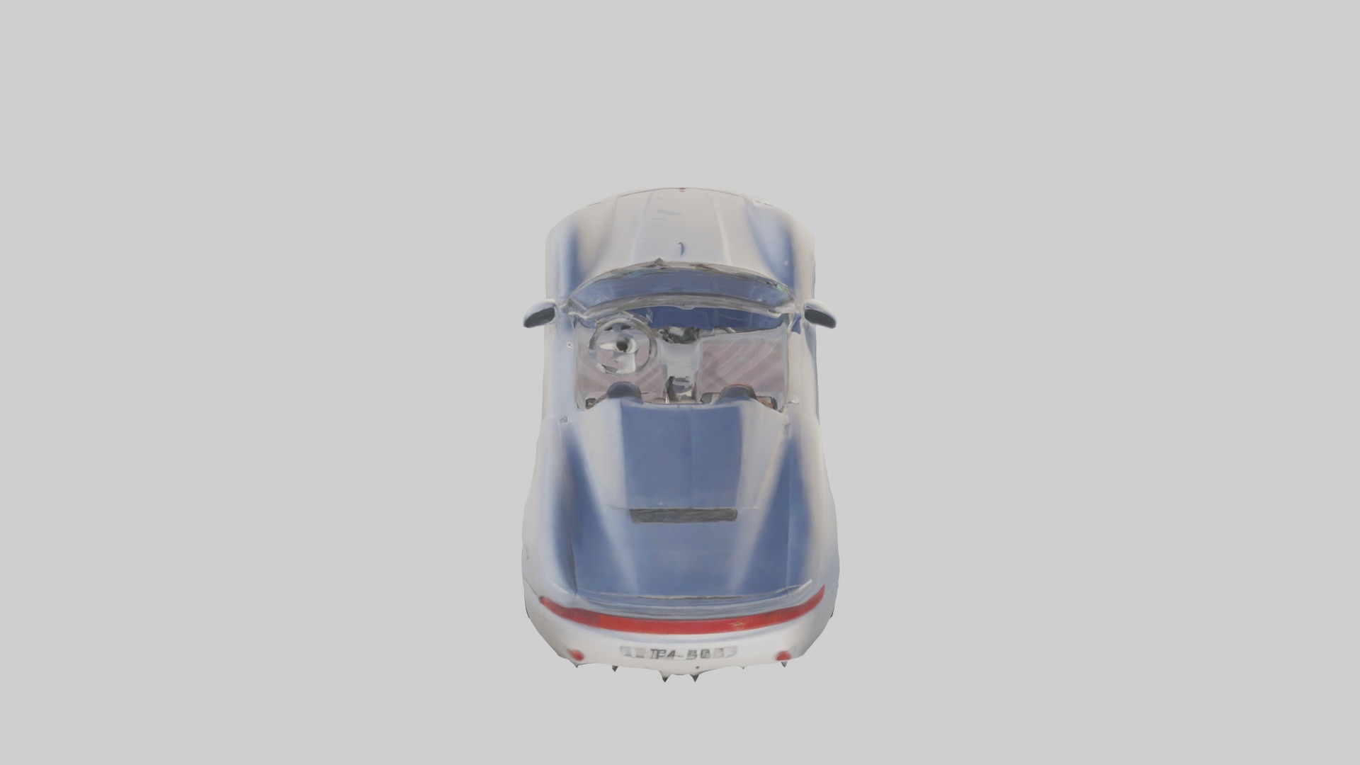 Targa Model 1 Low-poly 3D model_9