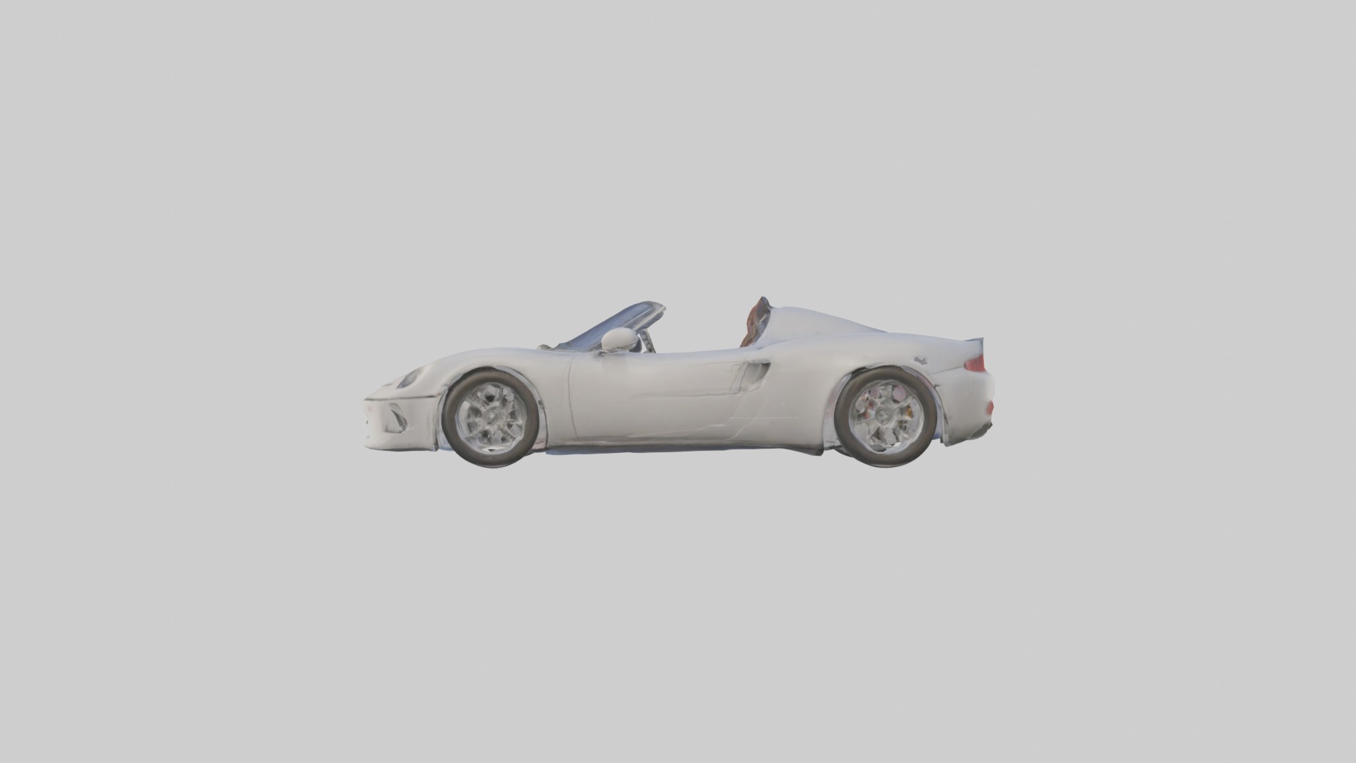 Targa Model 1 Low-poly 3D model_6