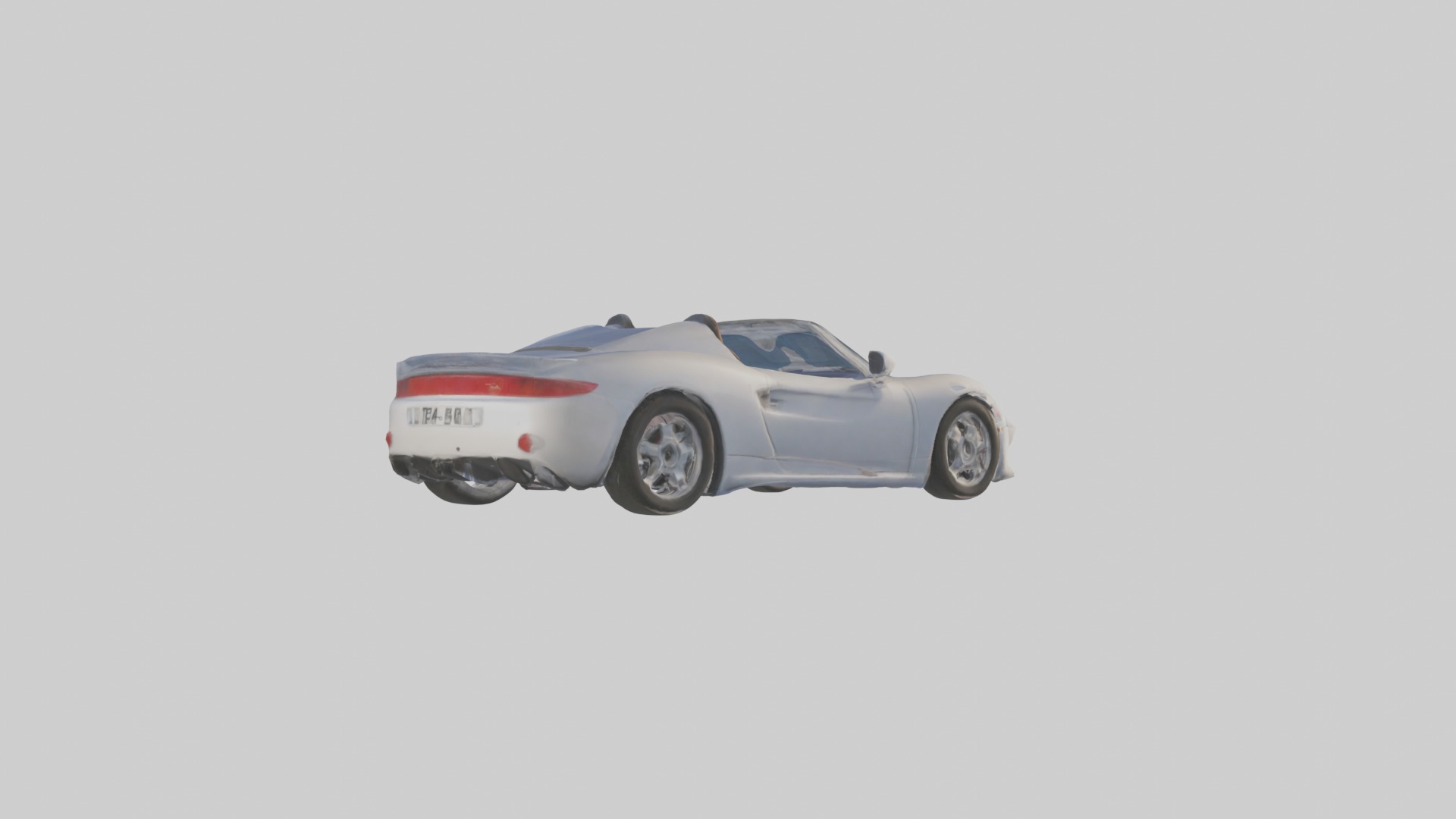 Targa Model 1 Low-poly 3D model_2