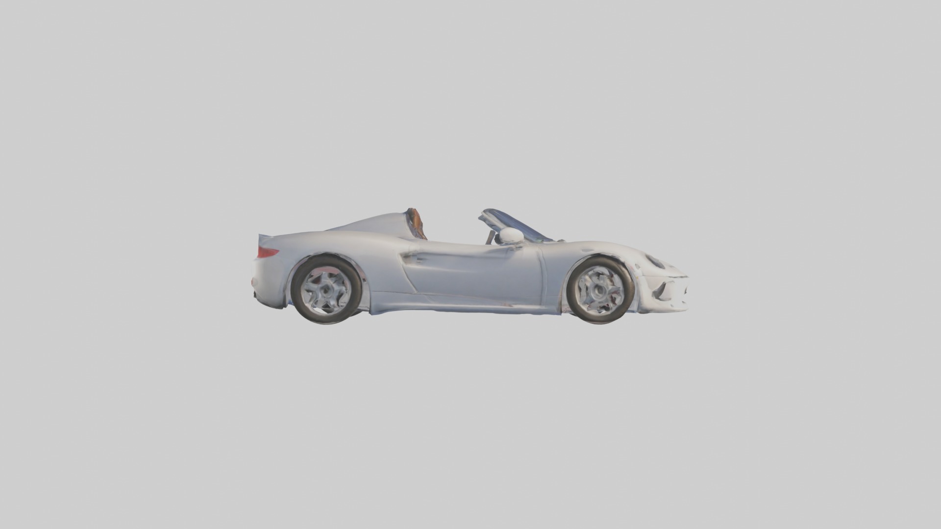 Targa Model 1 Low-poly 3D model_7