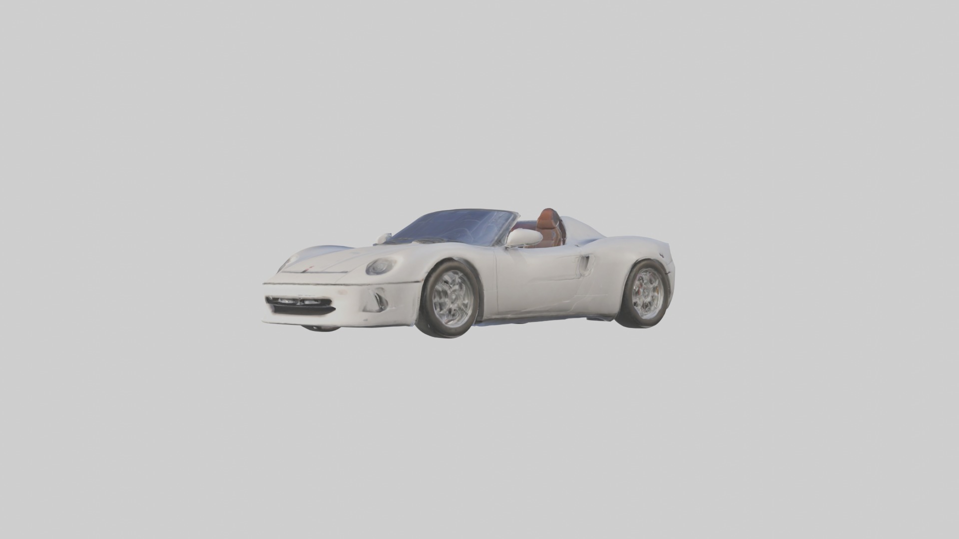 Targa Model 1 Low-poly 3D model_4