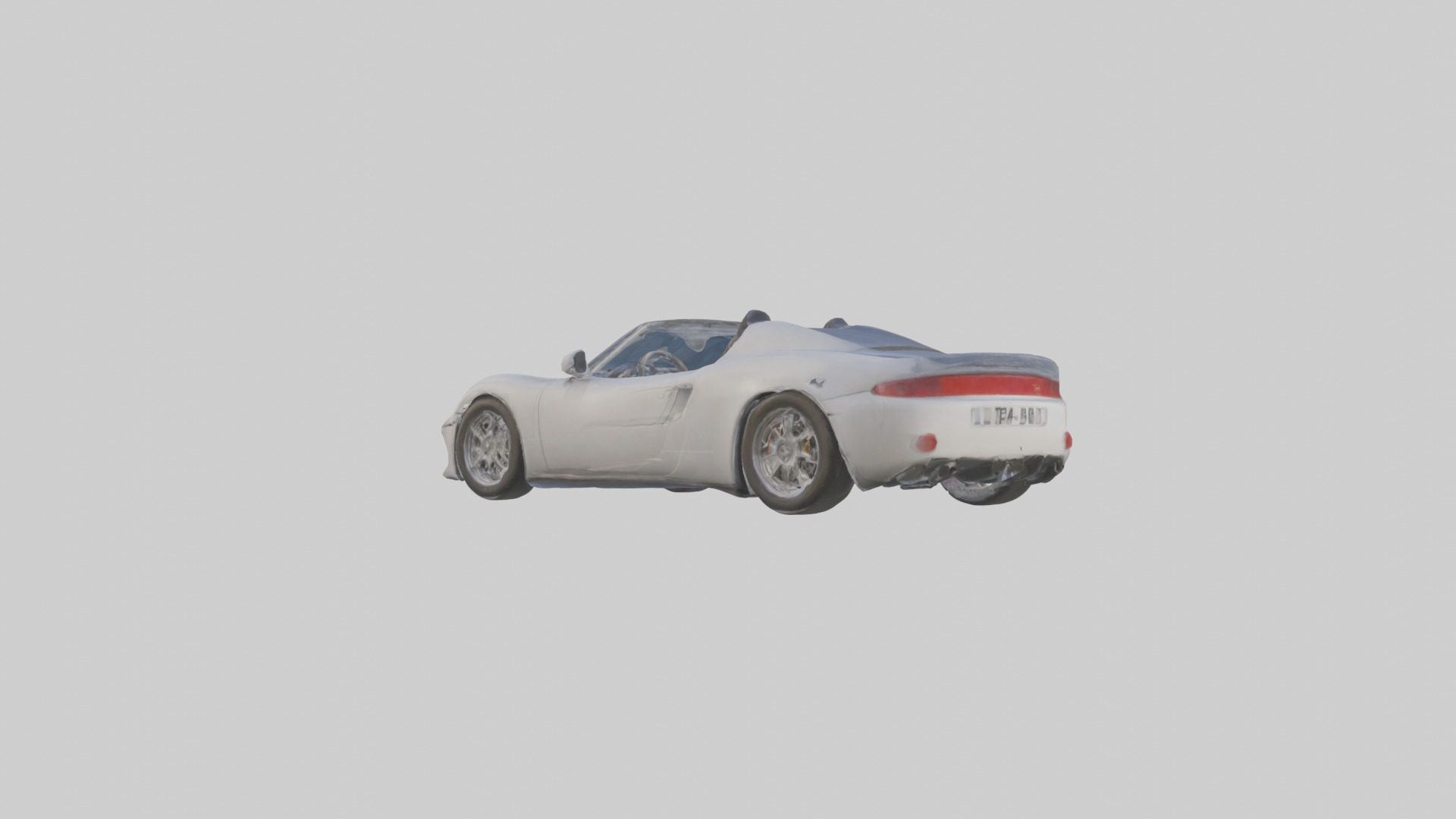 Targa Model 1 Low-poly 3D model_1