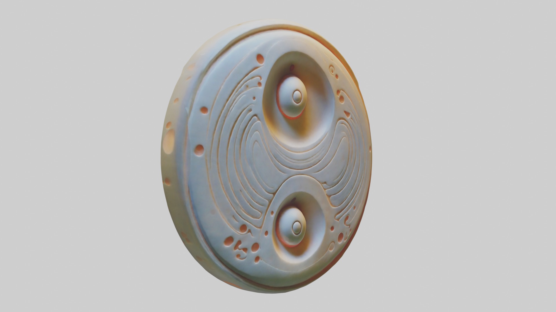 Taijitu Model Low-poly 3D model_5