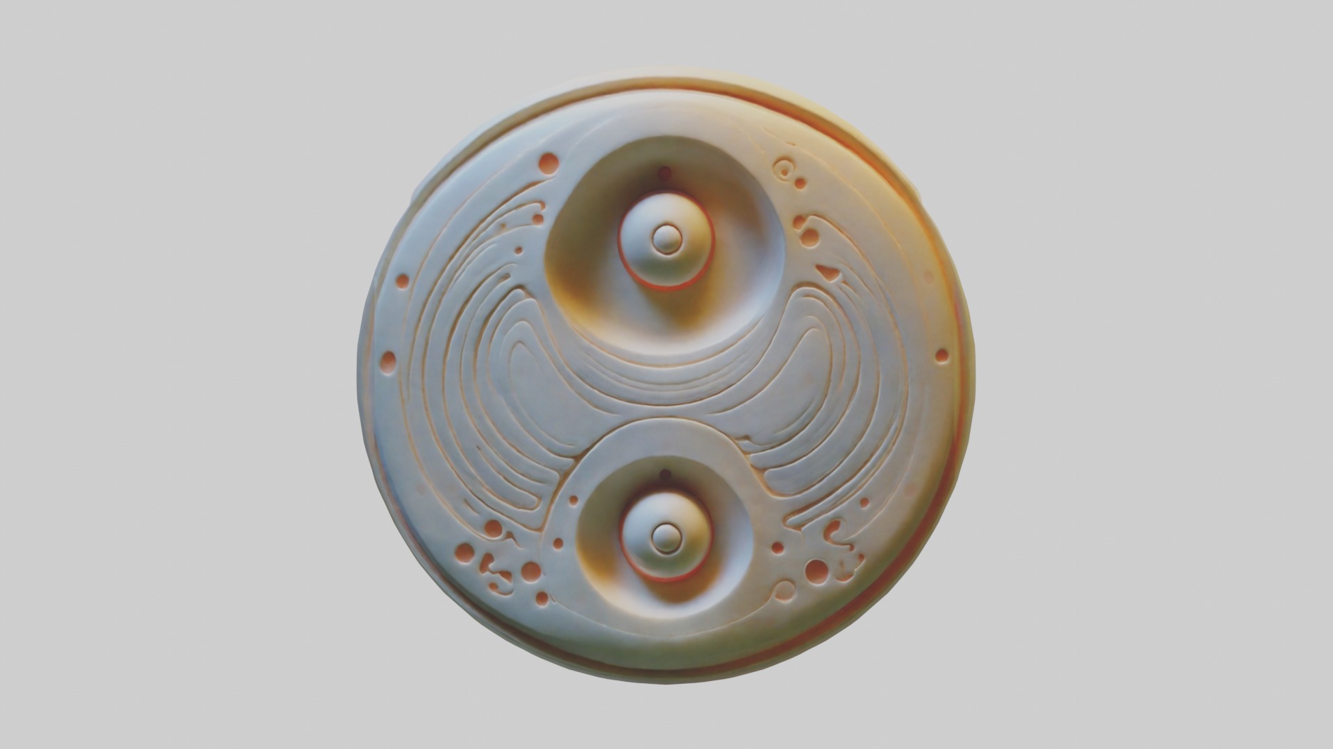 Taijitu Model Low-poly 3D model_3