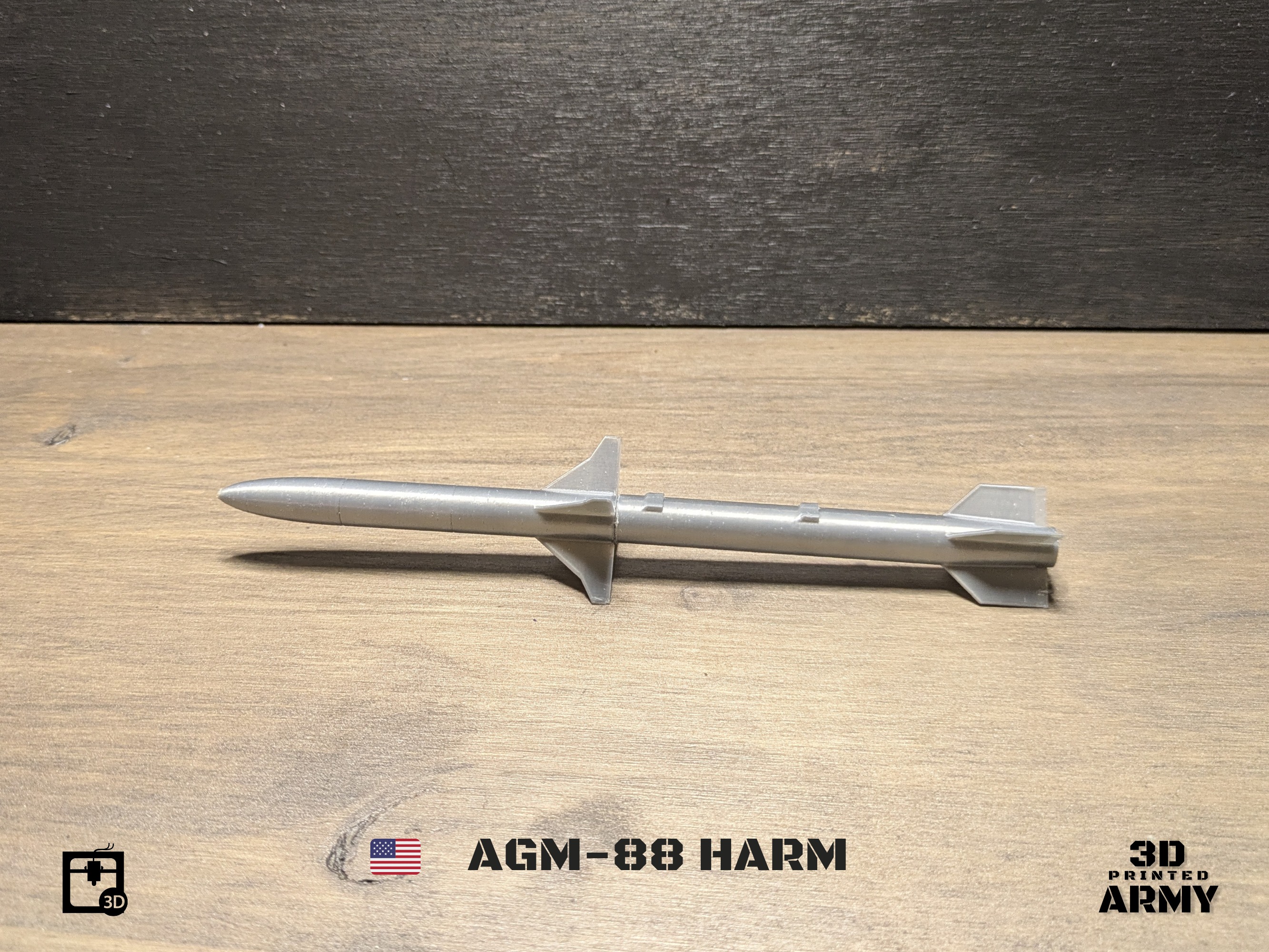 AGM-188 HARM - 3D printing files for aeromodelling  3D print model_8