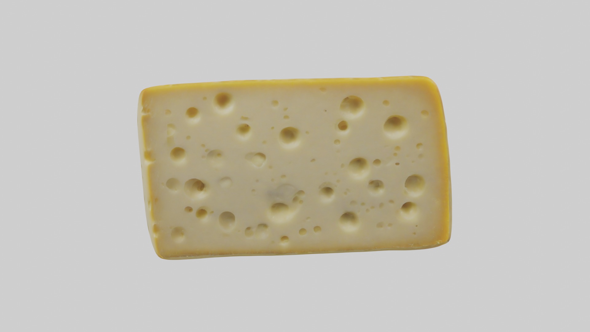 Swisscheese Model Low-poly 3D model_2