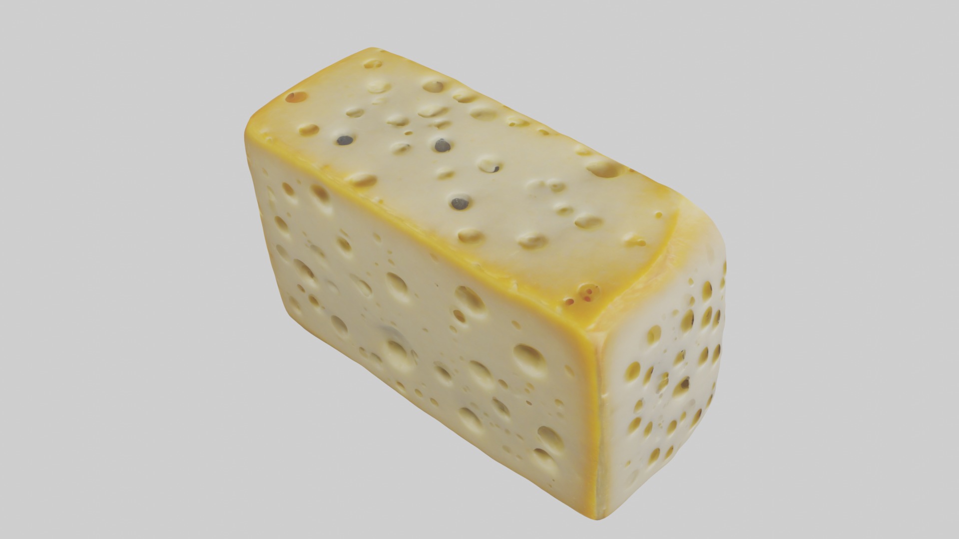Swisscheese Model Low-poly 3D model_12