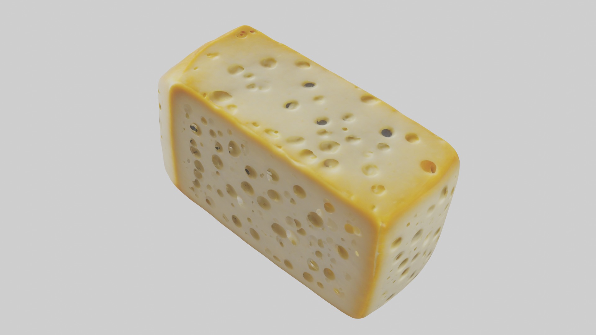 Swisscheese Model Low-poly 3D model_11