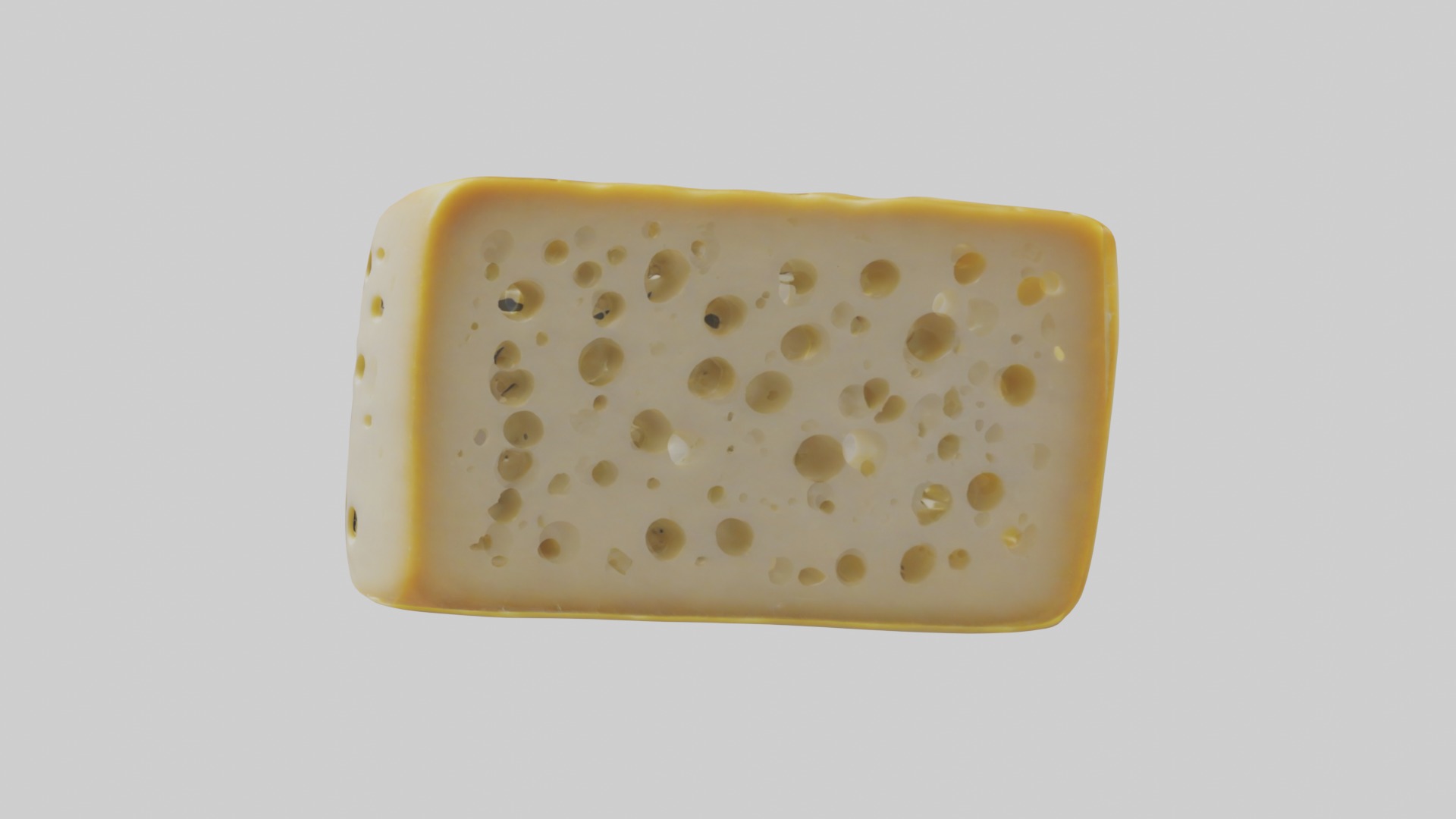 Swisscheese Model Low-poly 3D model_4