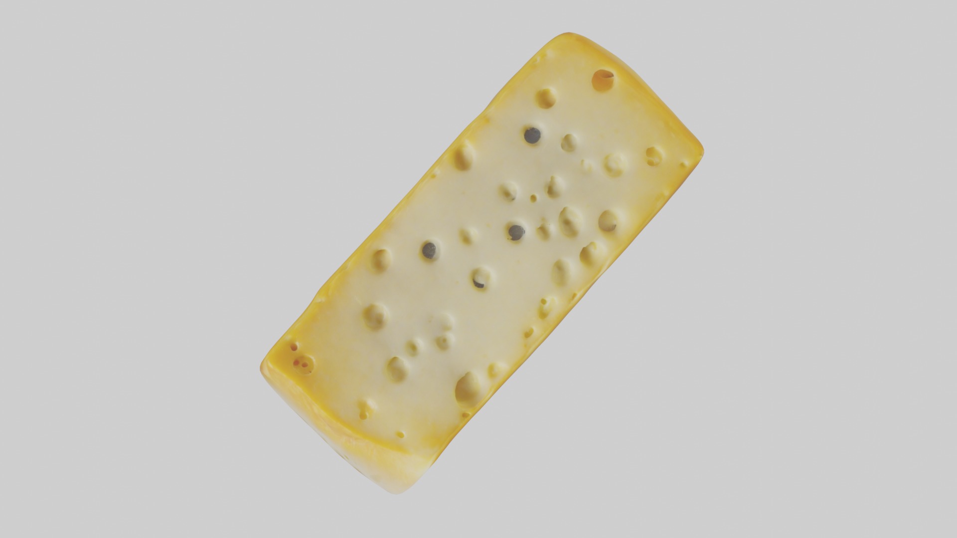 Swisscheese Model Low-poly 3D model_8