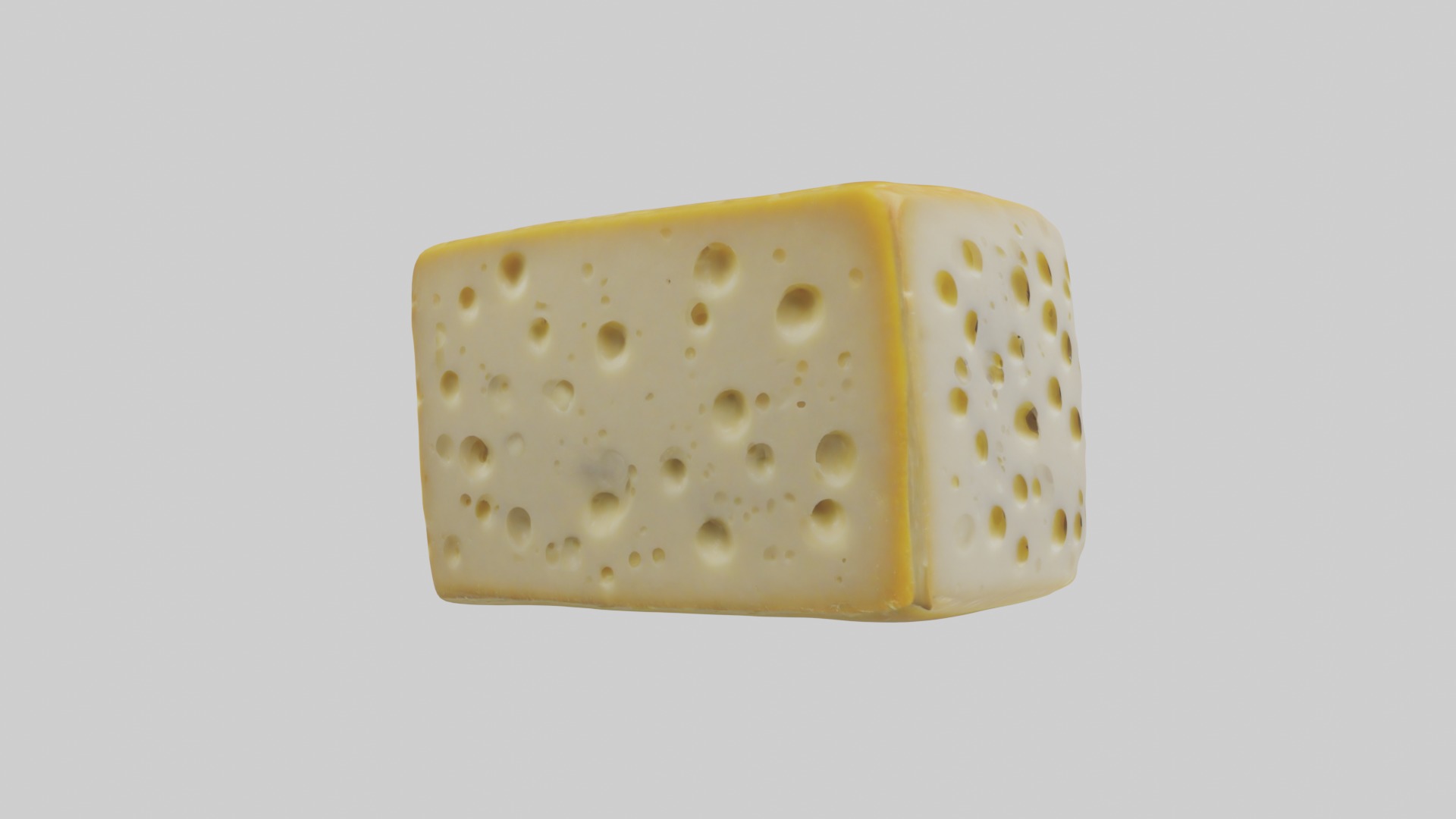 Swisscheese Model Low-poly 3D model_7