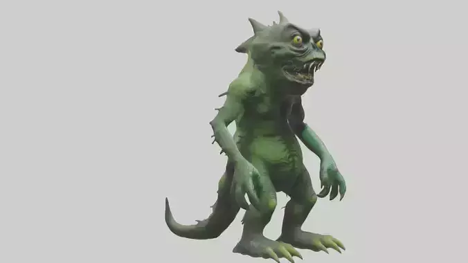 Swamp Monster Model