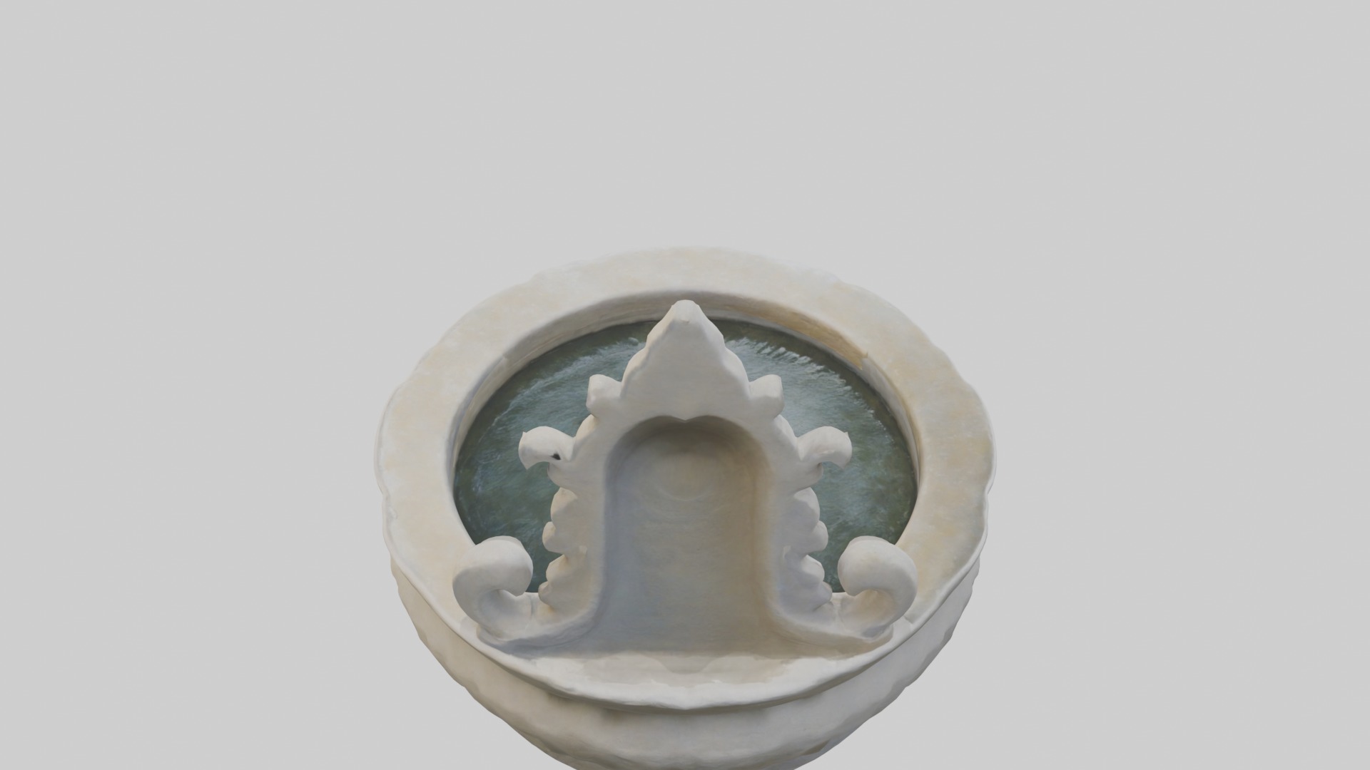 Stonewaterbasinmod 1 Low-poly 3D model_9