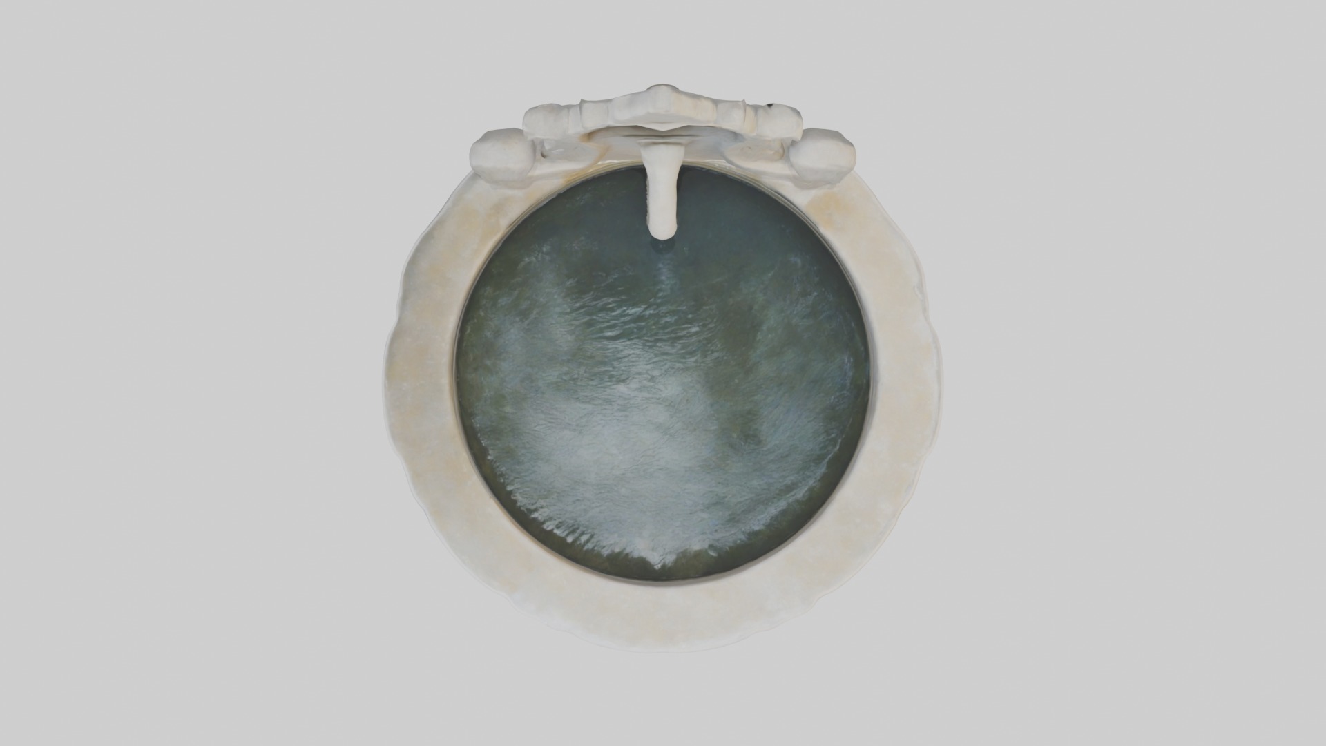 Stonewaterbasinmod 1 Low-poly 3D model_8