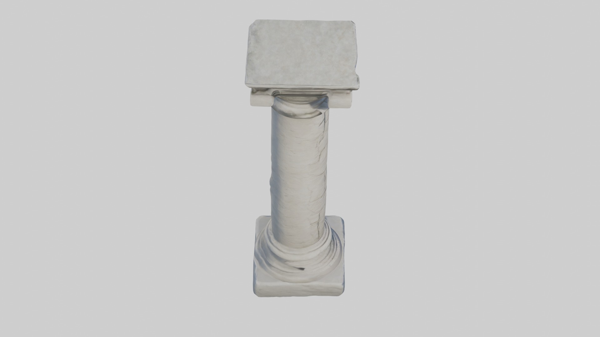 Stonepillar Model Low-poly 3D model_12