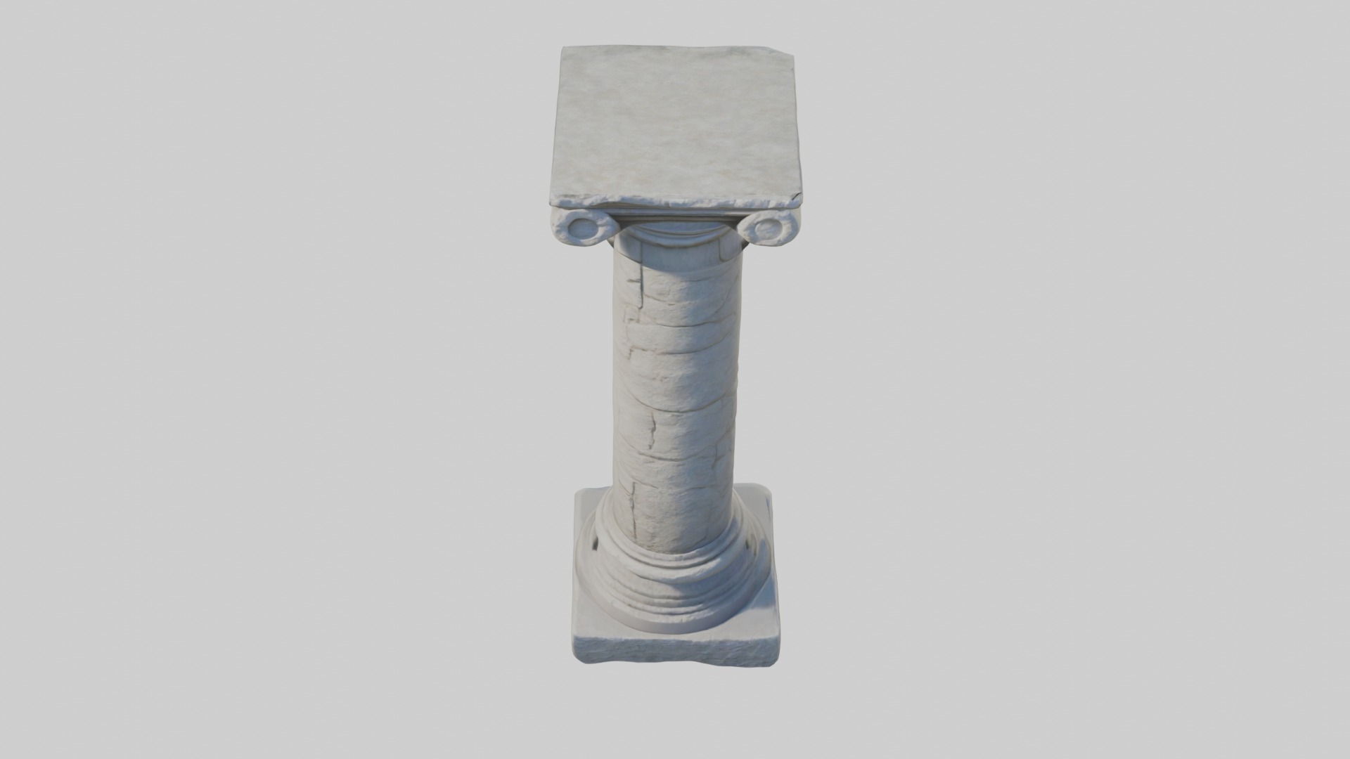 Stonepillar Model Low-poly 3D model_10