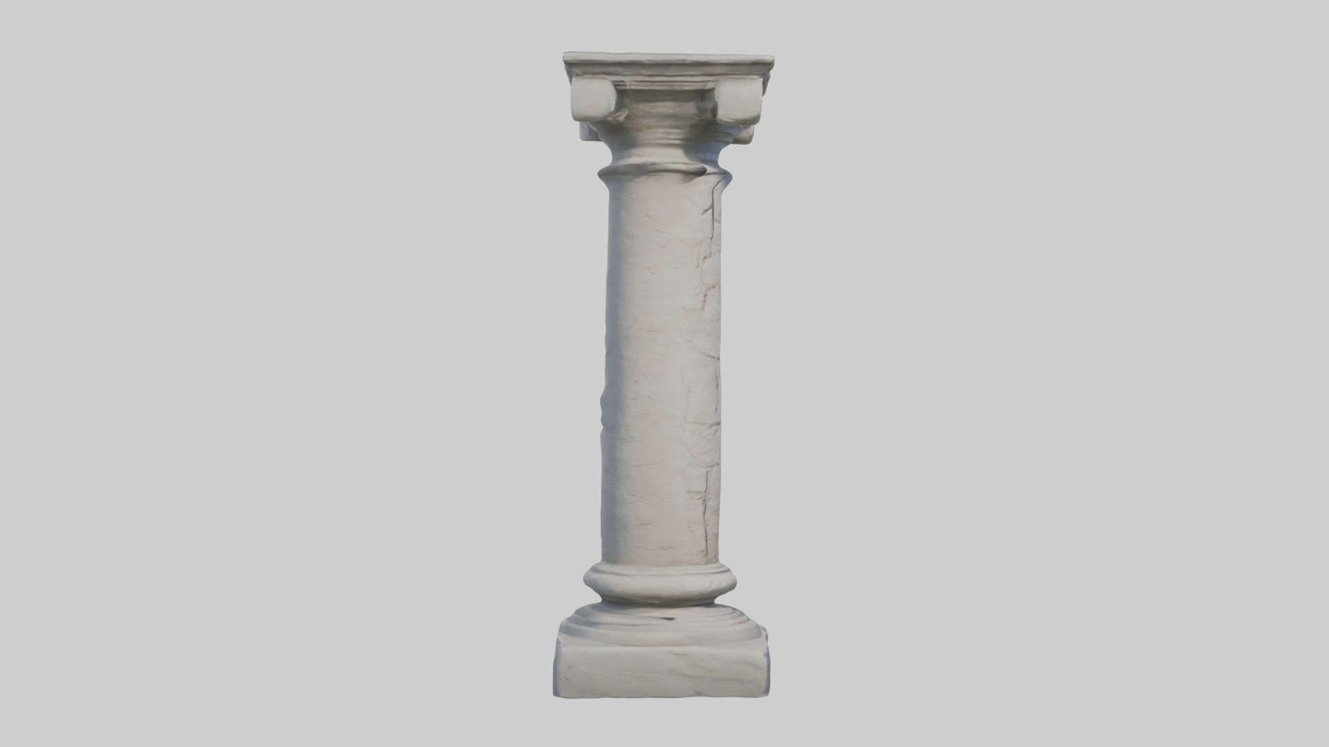 Stonepillar Model Low-poly 3D model_7