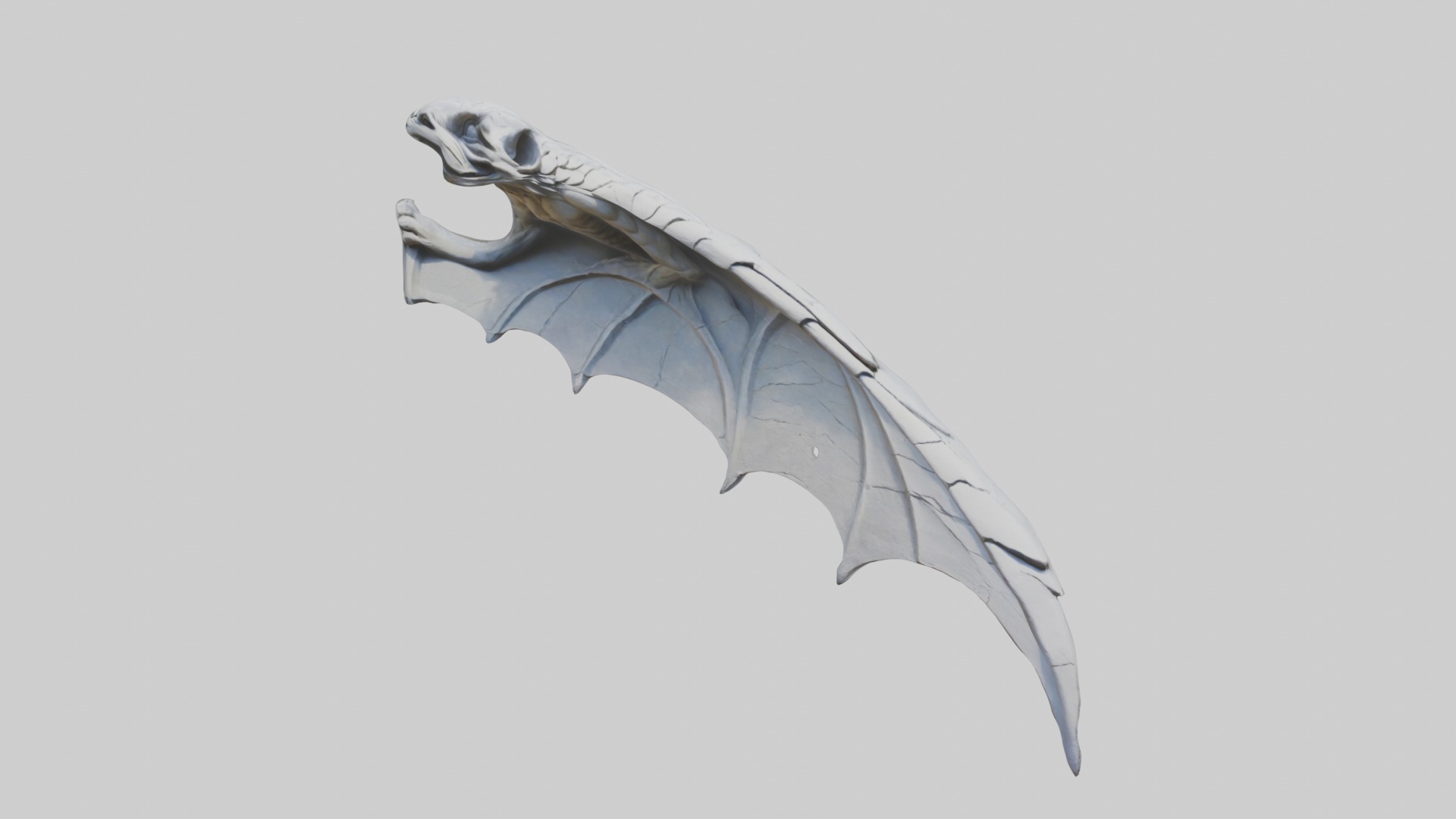 Stonegargoyle Model Low-poly 3D model_23